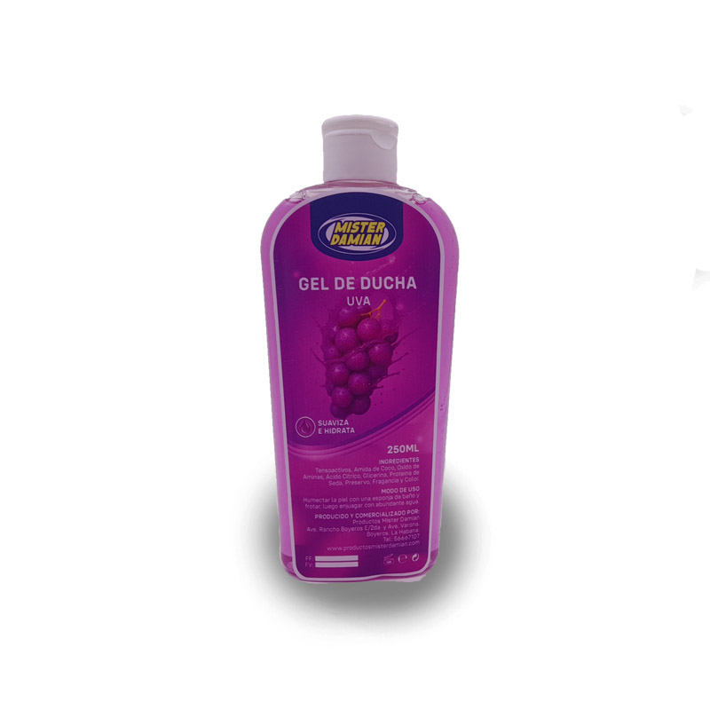 Gel de Ducha Fragancia Uva 250ml